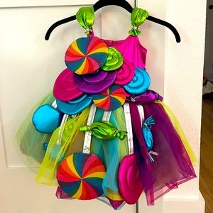 Chasing Fireflies Candy Fairy Costume. Size 4T
